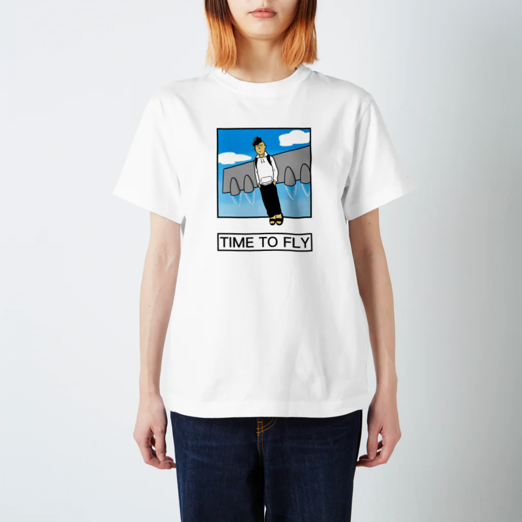 EstyのTIME TO FLY スタンダードTシャツ