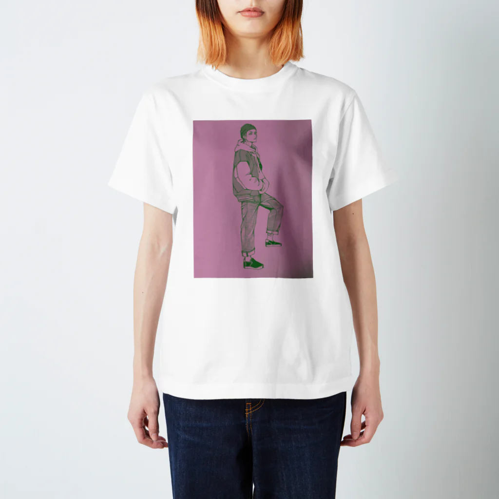 赤べこ饅頭のゆるだぼくん Regular Fit T-Shirt