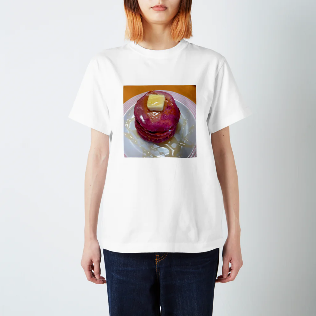 pinkymrのむらさきホットケーキ Regular Fit T-Shirt