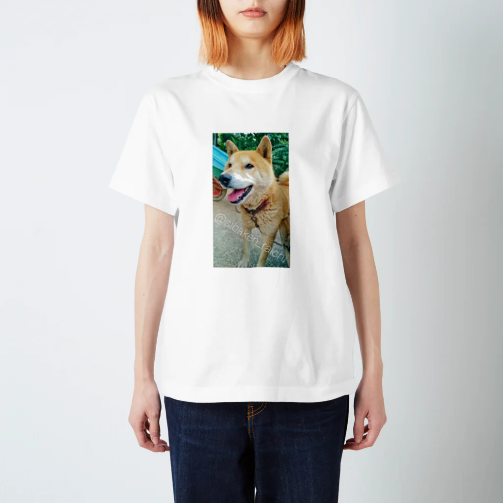 ゆずの柴犬ライチ⑤ Regular Fit T-Shirt