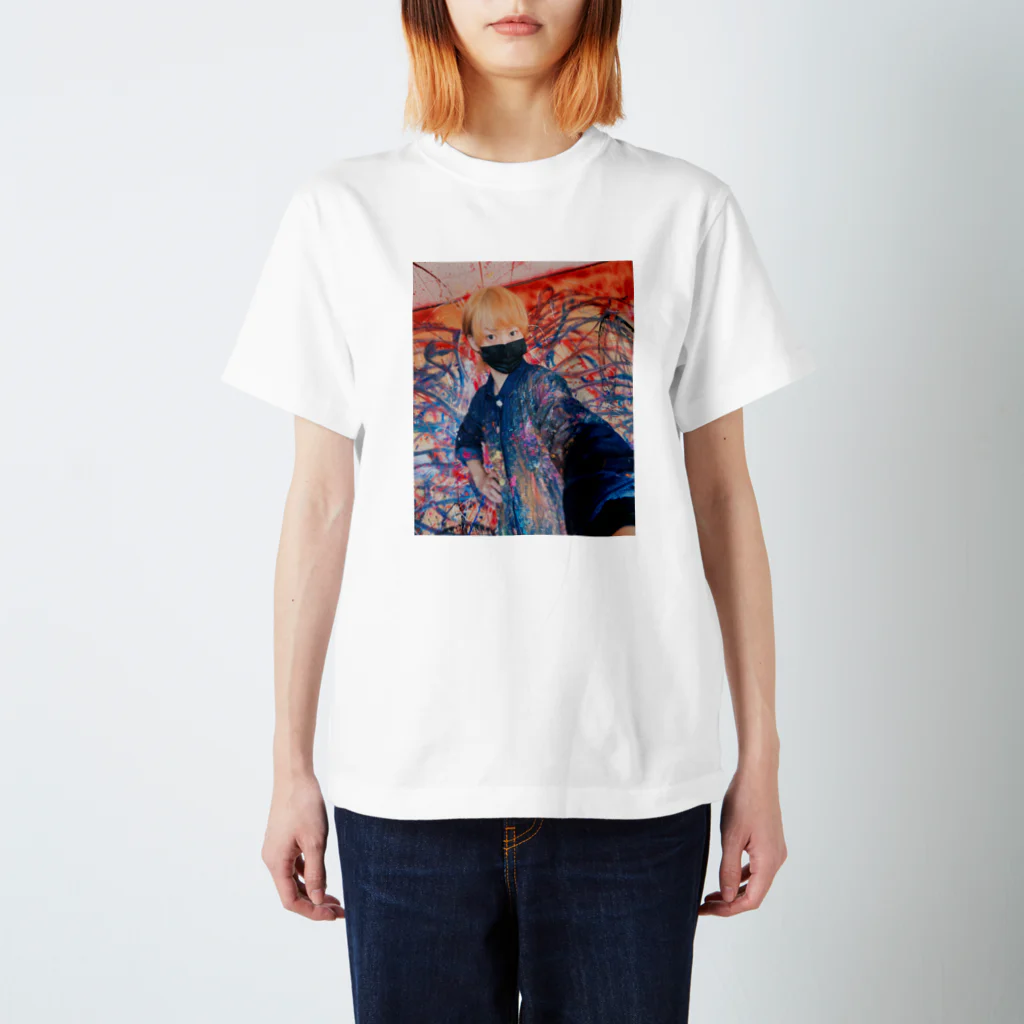 Ryuichi Matsuokaのとにかくヤバい自撮りTシャツ スタンダードTシャツ
