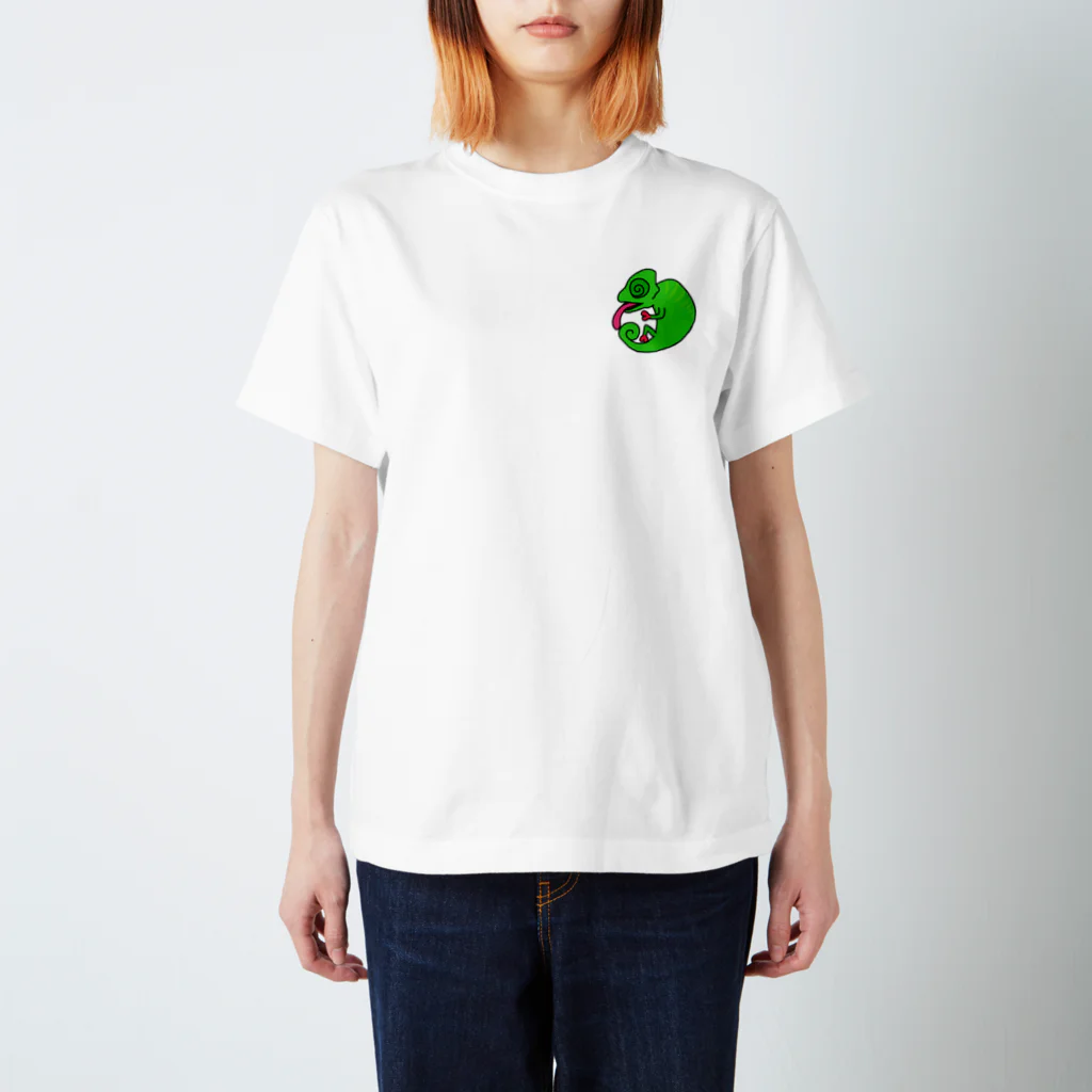 feeling！のまるかわカメレオン Regular Fit T-Shirt