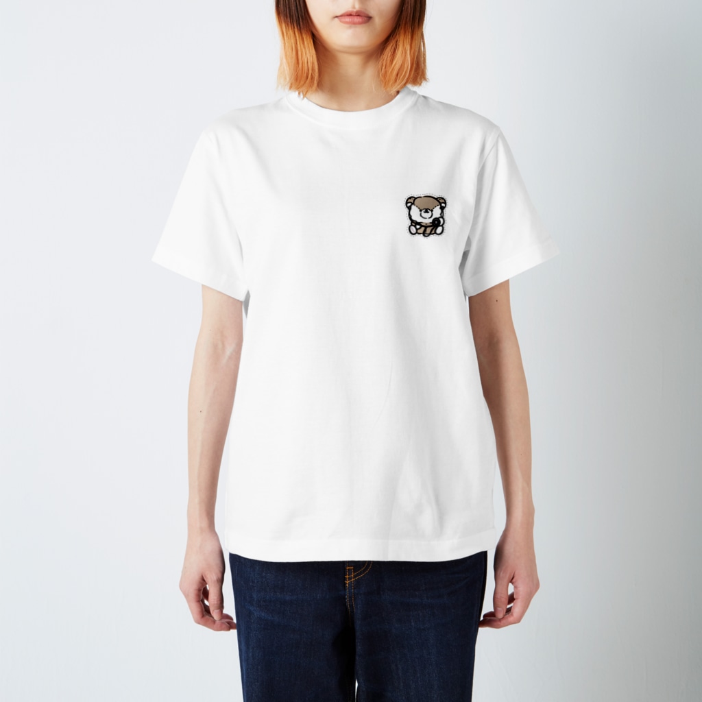 achaman•ﻌ•shopのあジャパンぐま Regular Fit T-Shirt