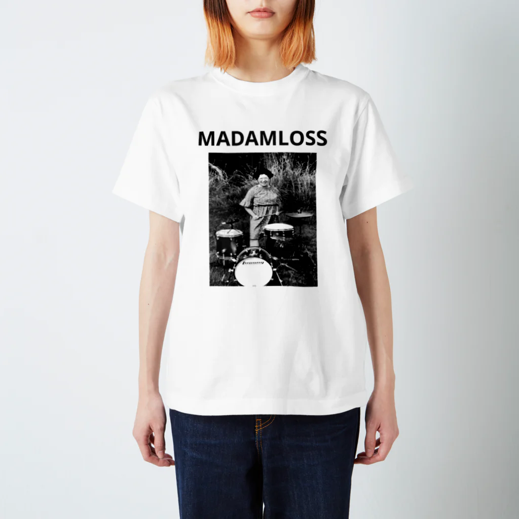 中野画美店のMadamloss バンドT Regular Fit T-Shirt