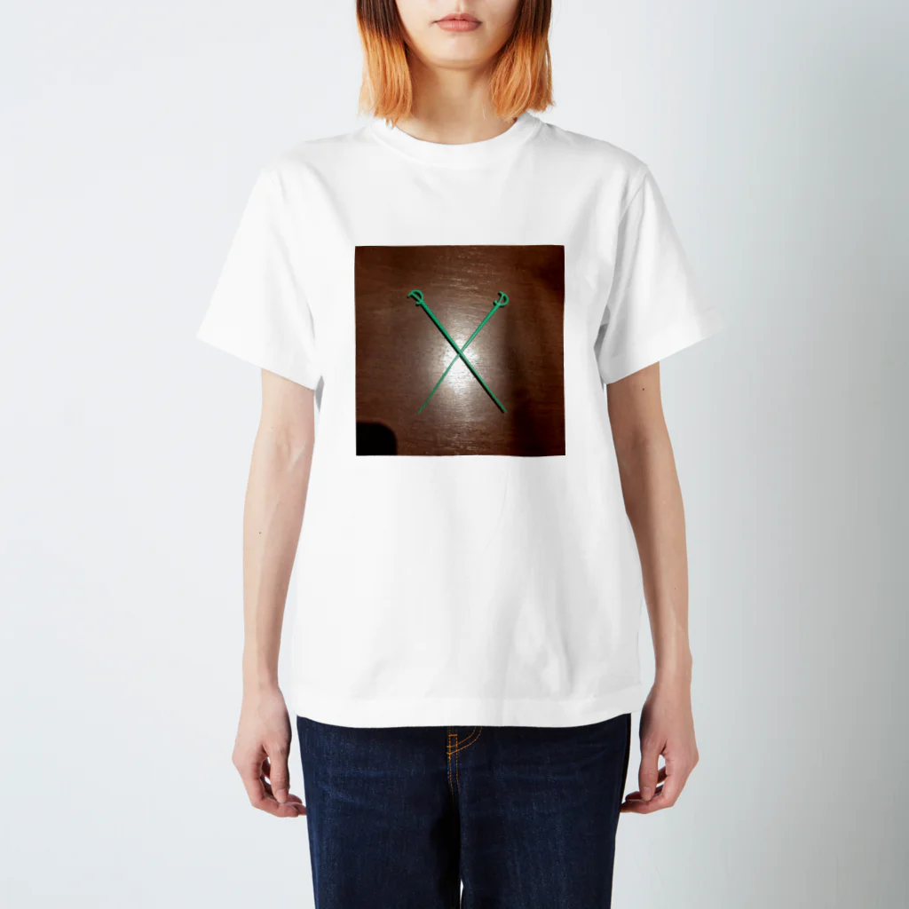 kou_tetsuのデュアルデニーズソード Regular Fit T-Shirt