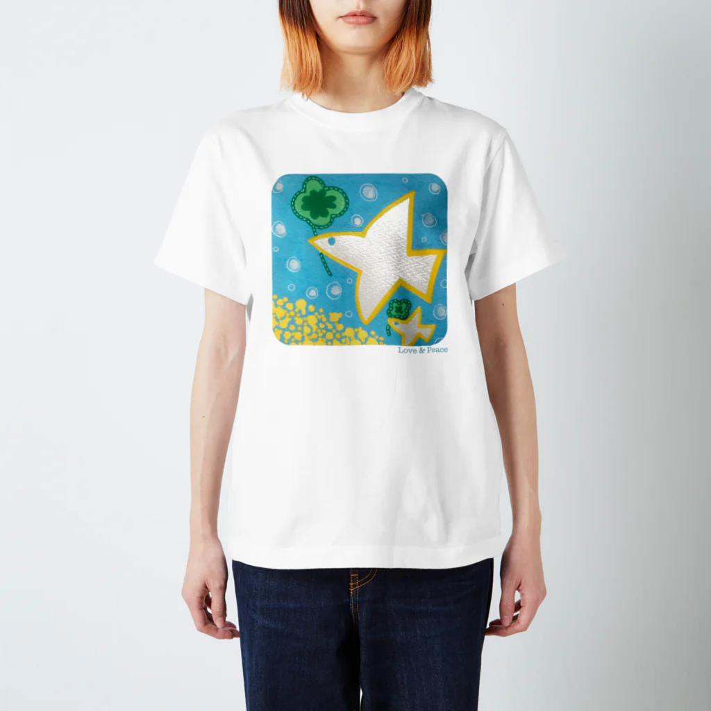 3eyesのLove & Peace Regular Fit T-Shirt