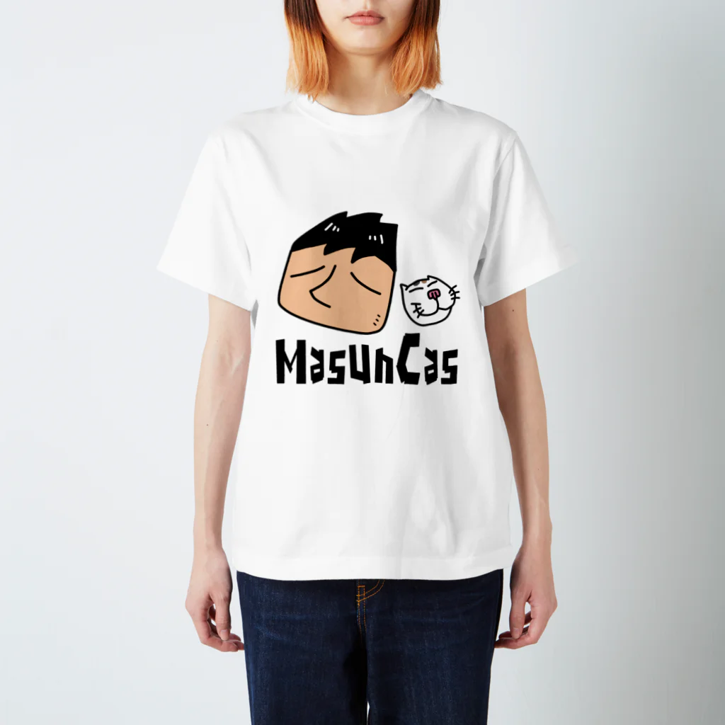 増田裕生のまっすんキャスTシャツ 티셔츠