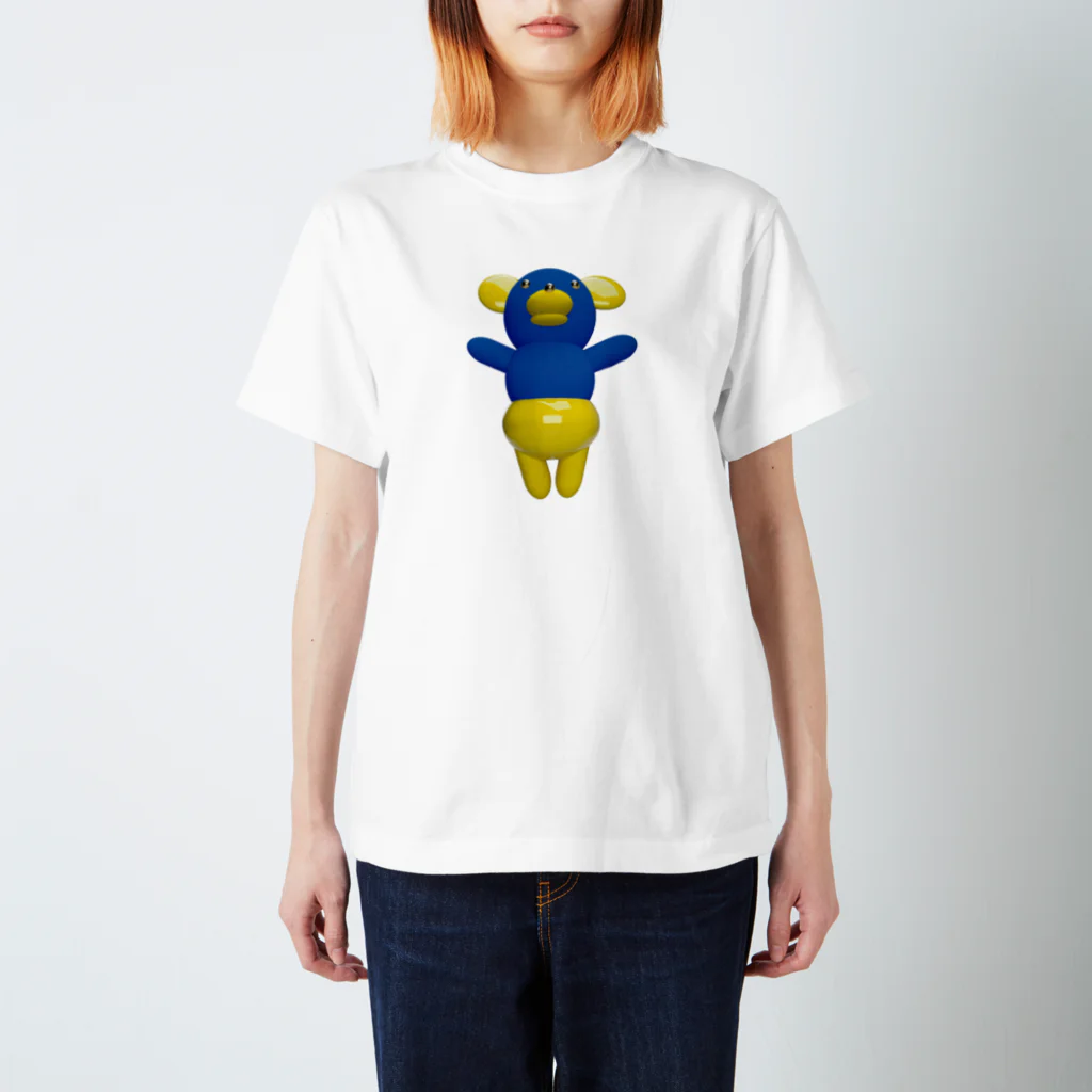 LONESOME TYPE ススのPeace Bear UKR🇺🇦 Regular Fit T-Shirt