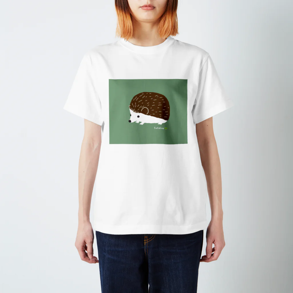 futaba shop（フタバショップ）のハリネズミのチョコ スタンダードTシャツ