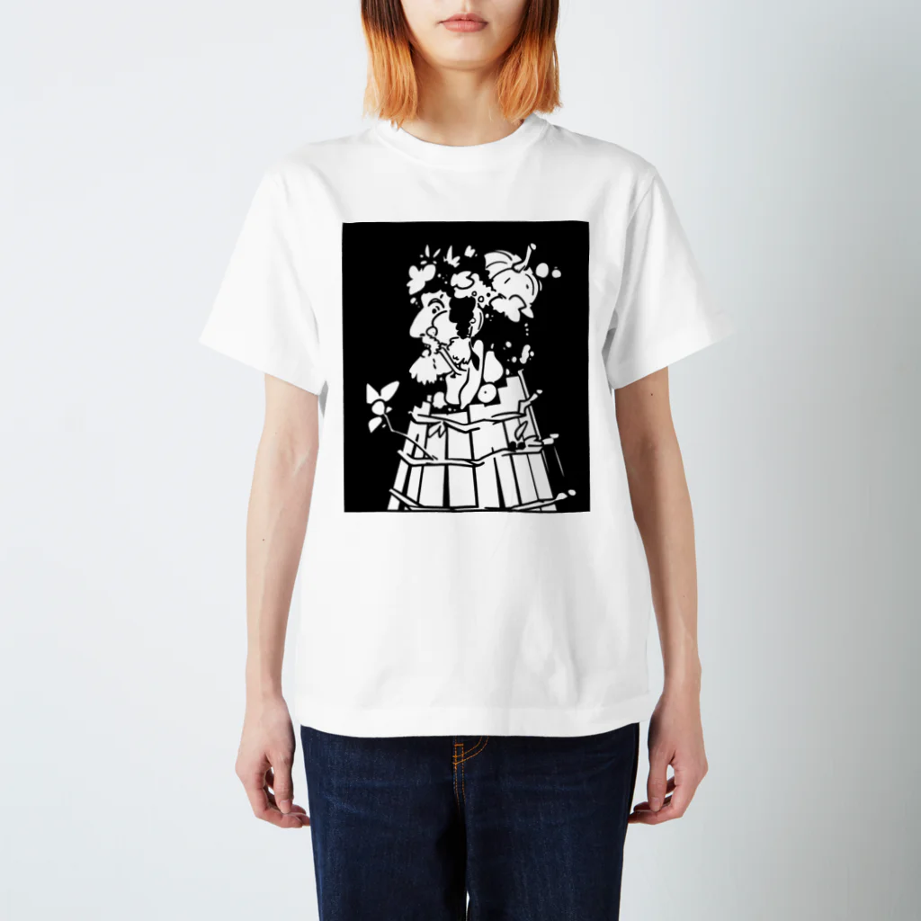 山形屋米店のジュゼッペ・アルチンボルド作 『四季＿秋』 Regular Fit T-Shirt