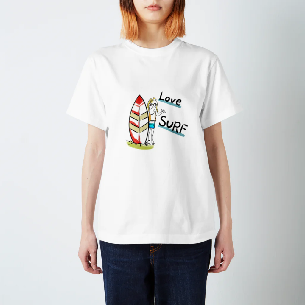 FeemarinのSurfGirl Regular Fit T-Shirt