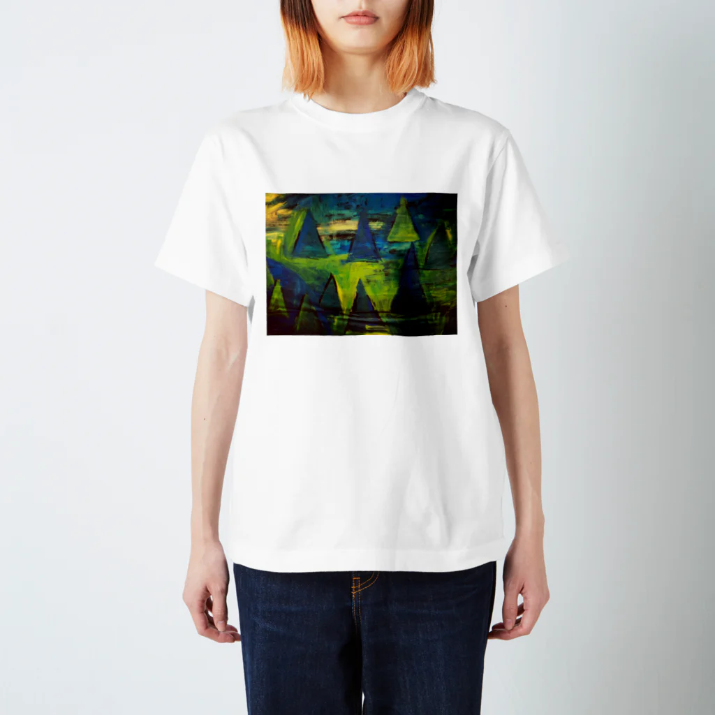 savaのSankaku tree スタンダードTシャツ