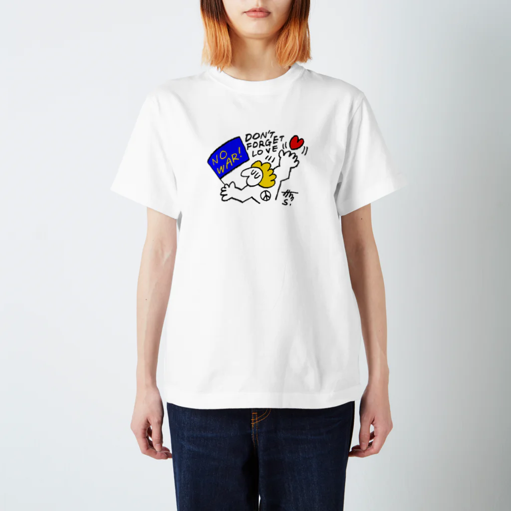 POWERFUL POPのDON'T FORGET LOVE スタンダードTシャツ