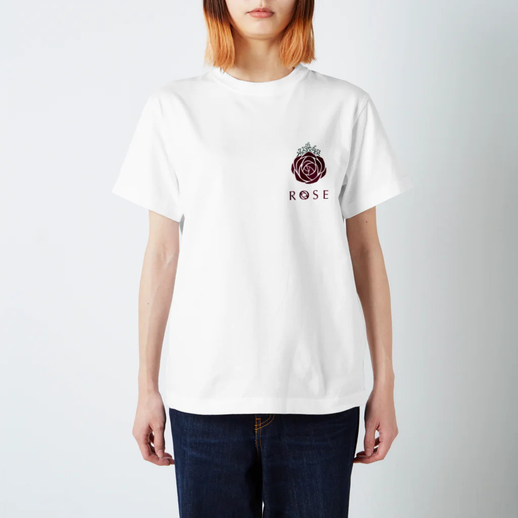 Méng Qilin ~ goods & apparel ~のROSE Regular Fit T-Shirt