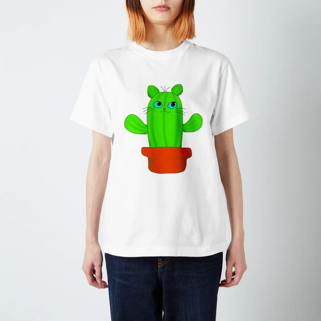 studio Leafのニャボテン スタンダードTシャツ