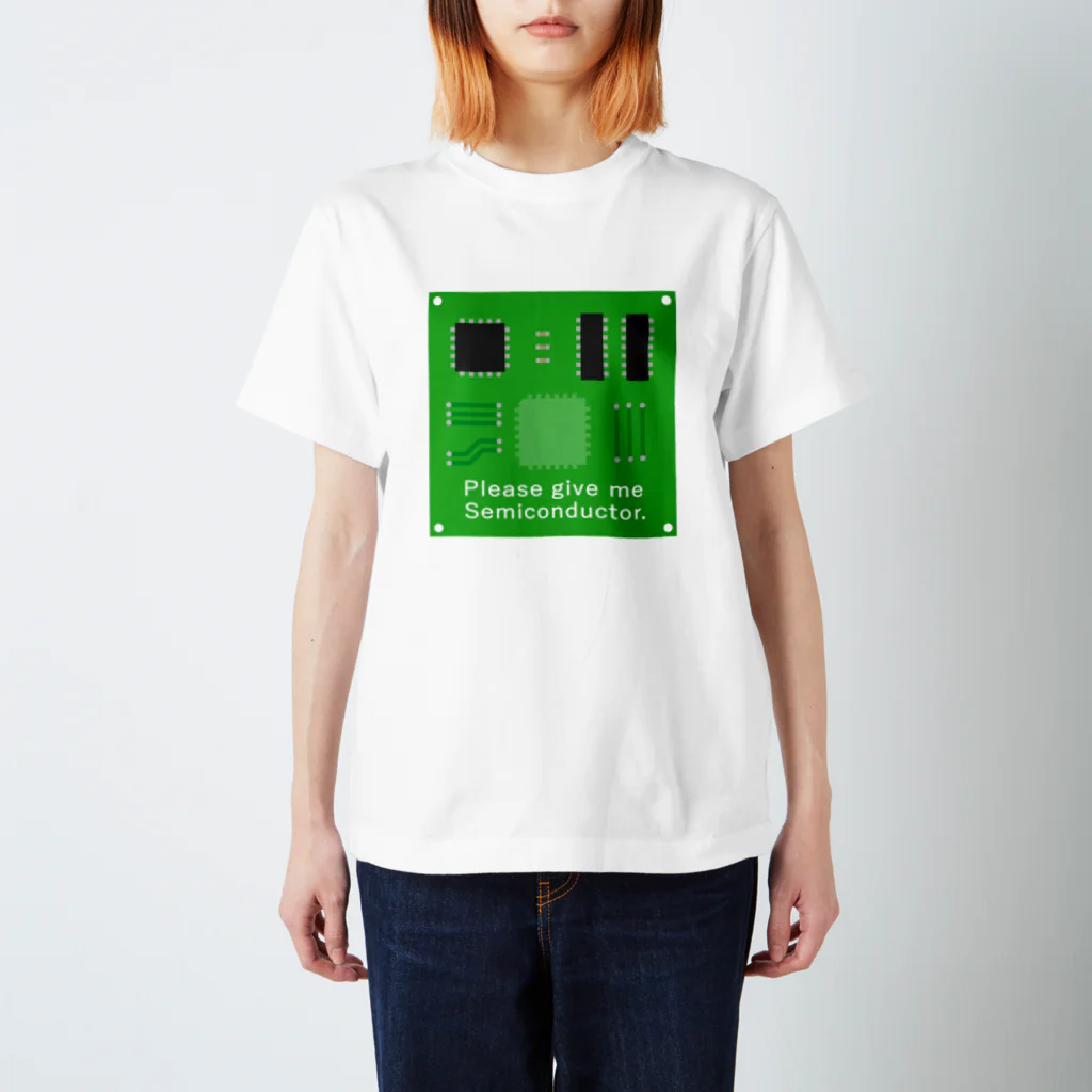 shechewsの半導体をください Regular Fit T-Shirt