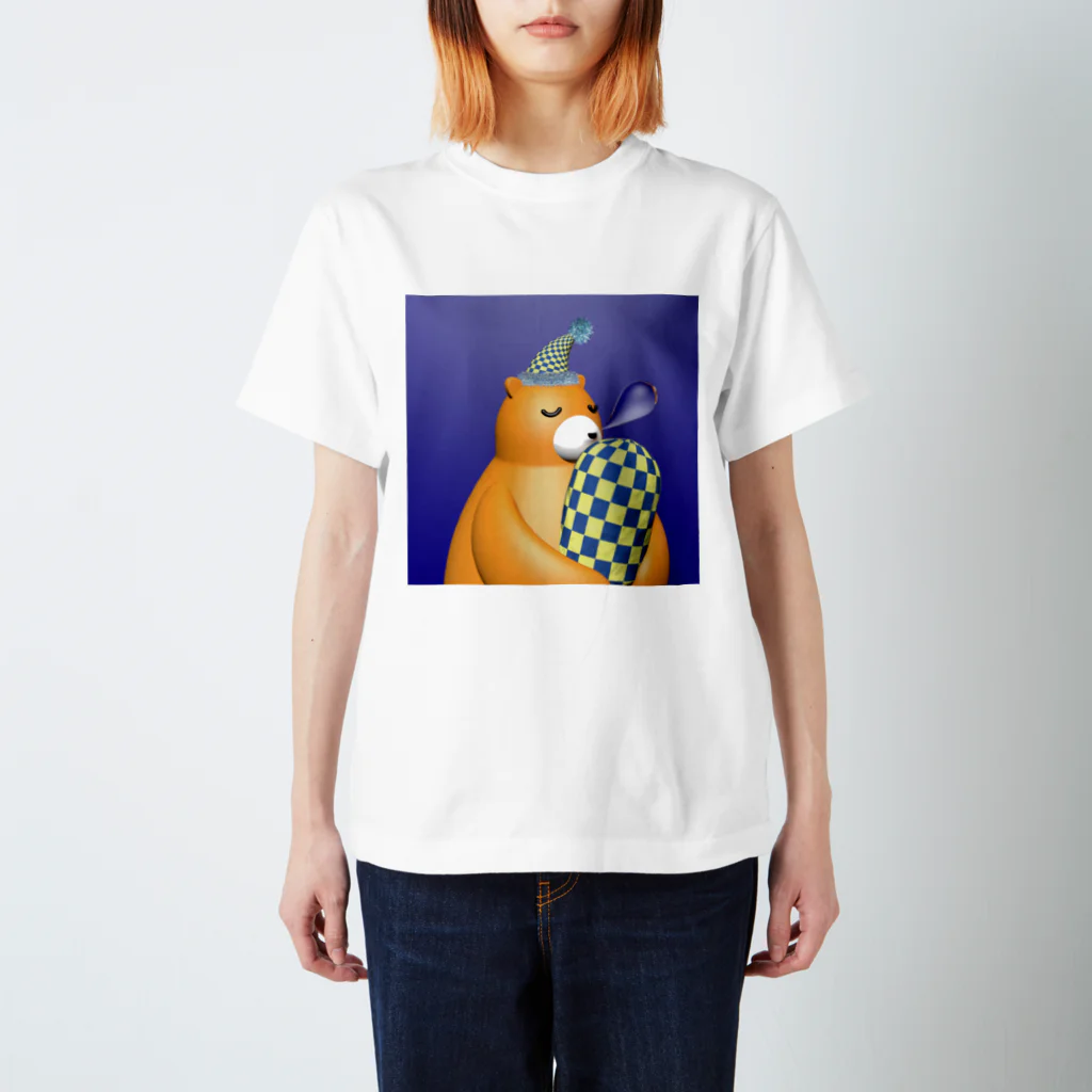 FUJIOKA FACTORYのSleepy bear "dozy" #5 スタンダードTシャツ