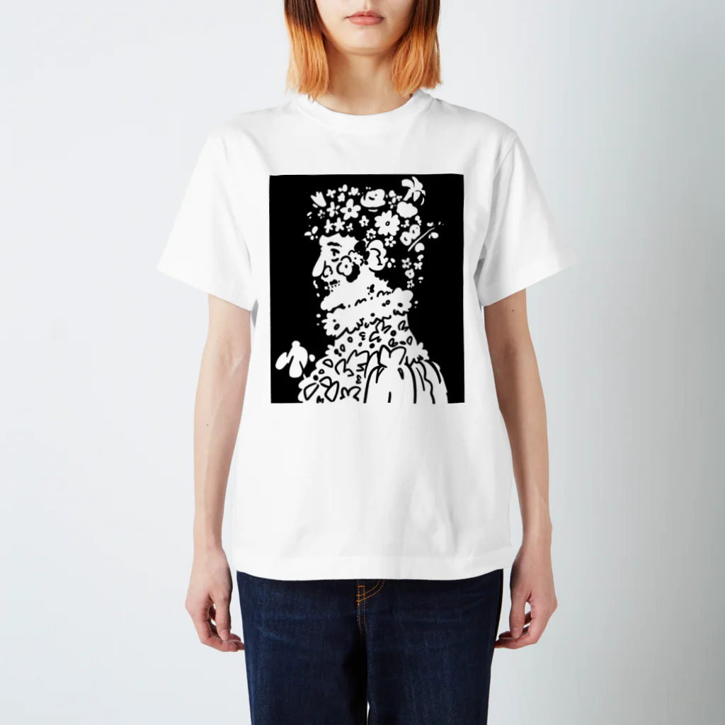 山形屋米店の春_アルチンボルド四季 スタンダードTシャツ