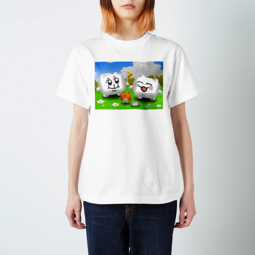 ヨロでございま府のパキパキちみちゃんズ スタンダードTシャツ