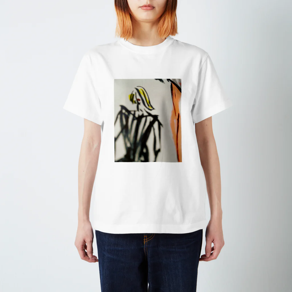 Ree.anのStylish lady  Regular Fit T-Shirt