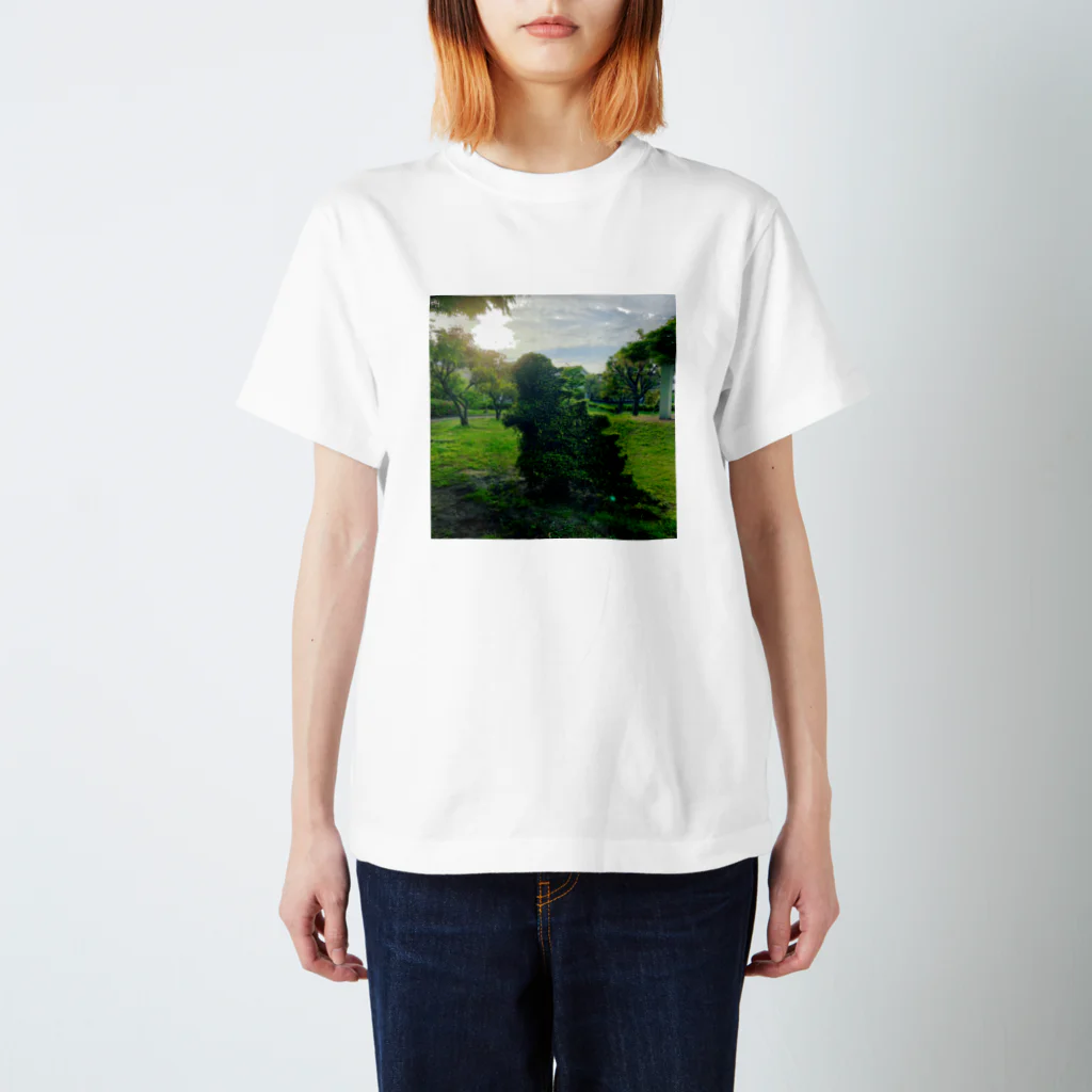 ティザンノの怪獣の植木アート スタンダードTシャツ