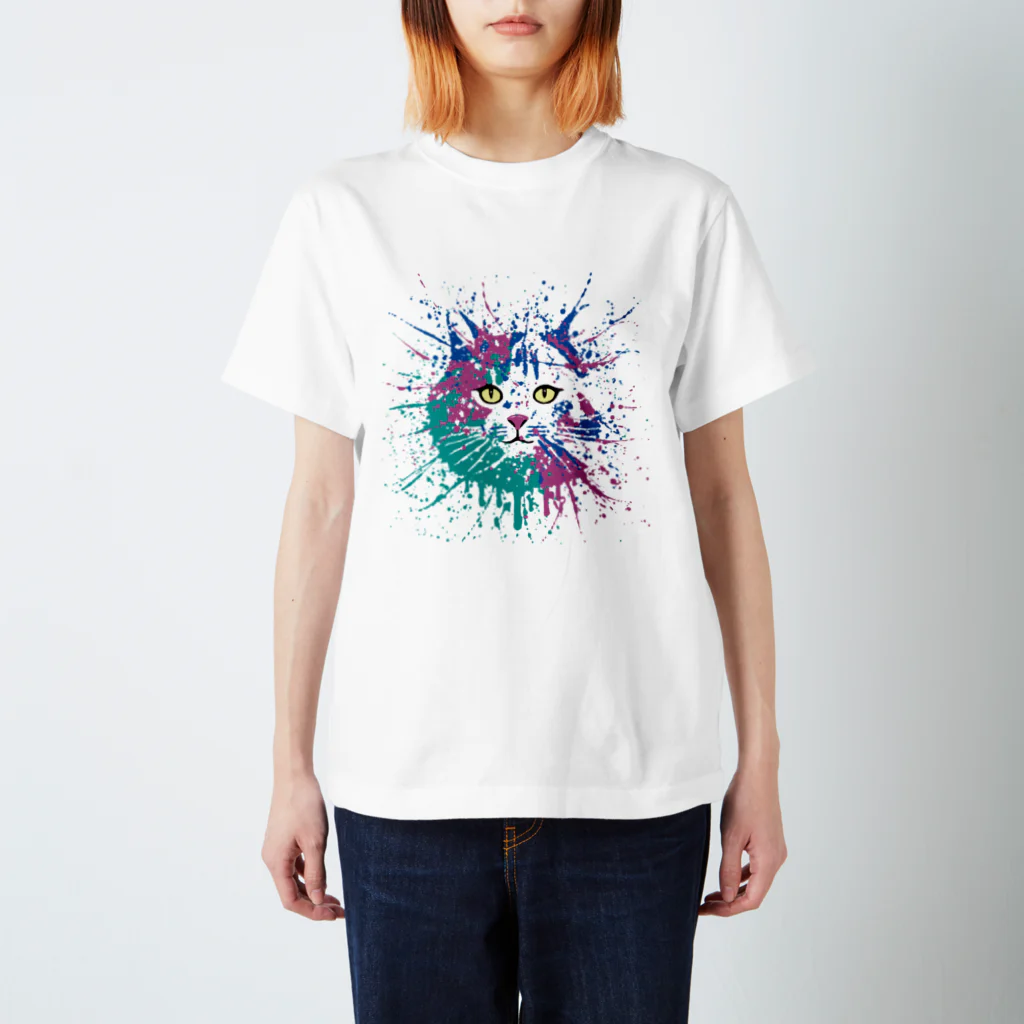 YSのNEKO スタンダードTシャツ