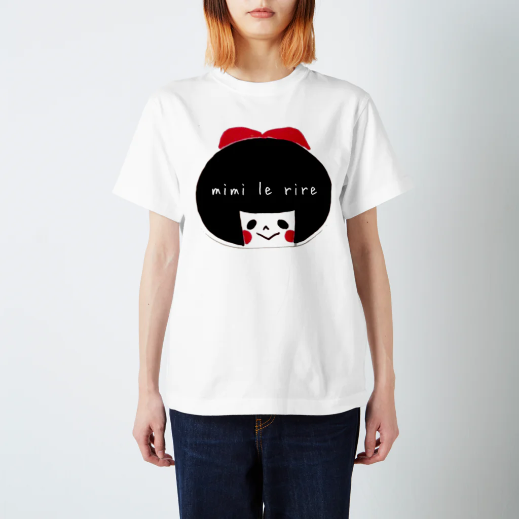 似顔絵＊mimi le rire〜ﾐﾐﾙﾘｰﾙ❁yukiのももこ スタンダードTシャツ