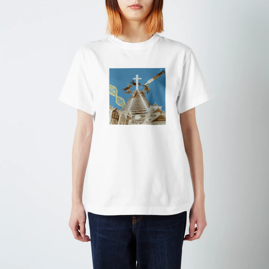 西澤屋のＮｏ．3 (Blue） スタンダードTシャツ