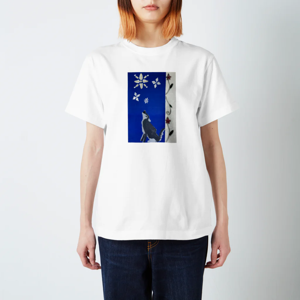 zimei-diary の星と狼の遠吠え Regular Fit T-Shirt