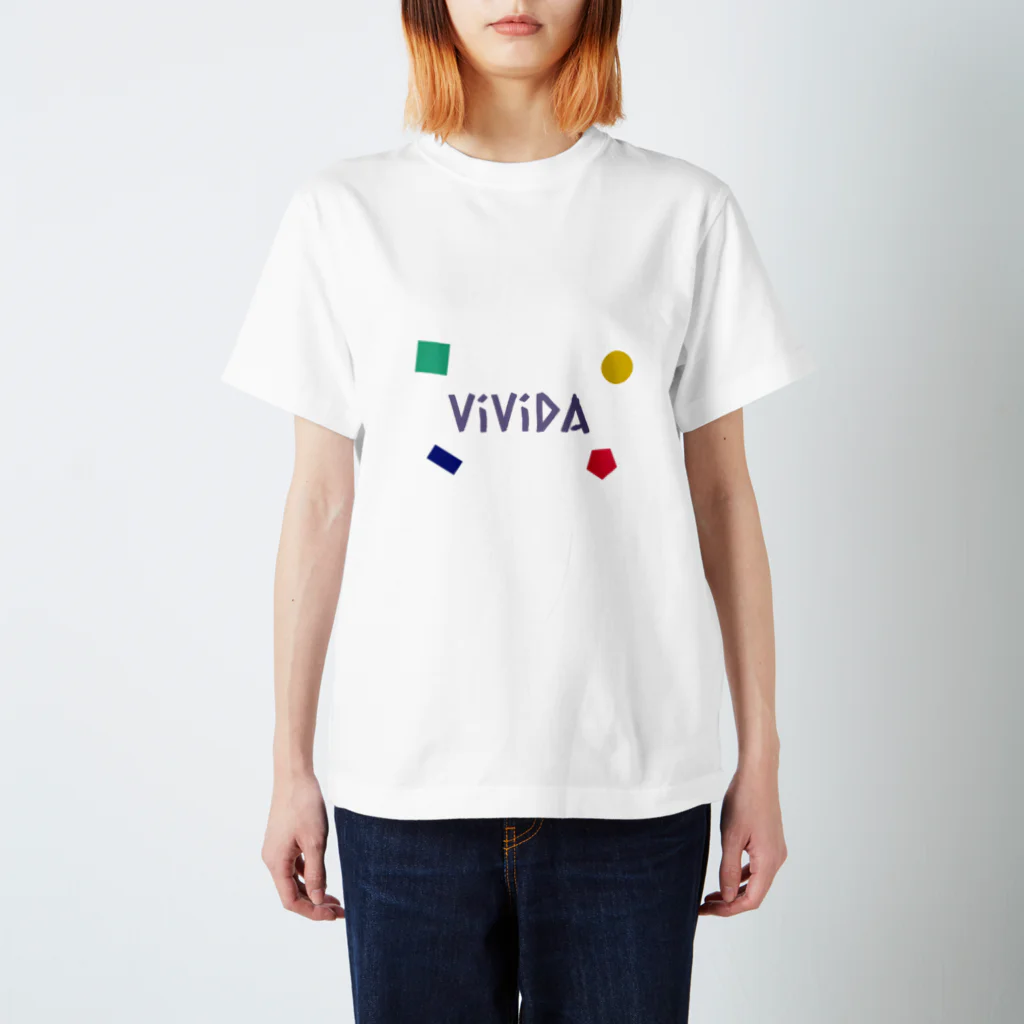 vividaのvividaロゴデザイン スタンダードTシャツ