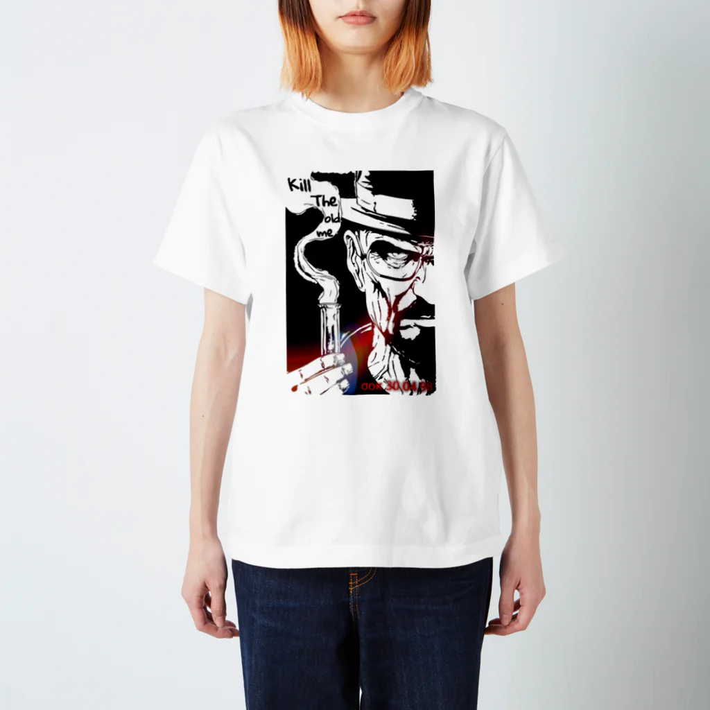 σοκ（ソク）【30.04.98】のKill the old me σοκ【30.04.98】 Regular Fit T-Shirt