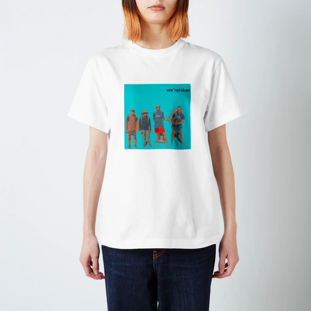 源流狂人卍のwe'rehiker狂人 スタンダードTシャツ