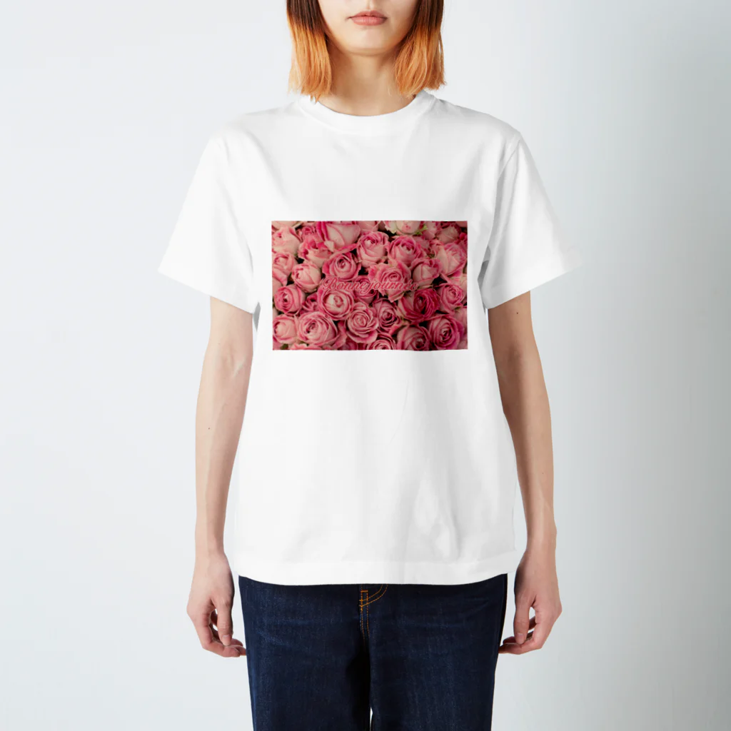 きっちゅなおみせの薔薇ばらバラ スタンダードTシャツ