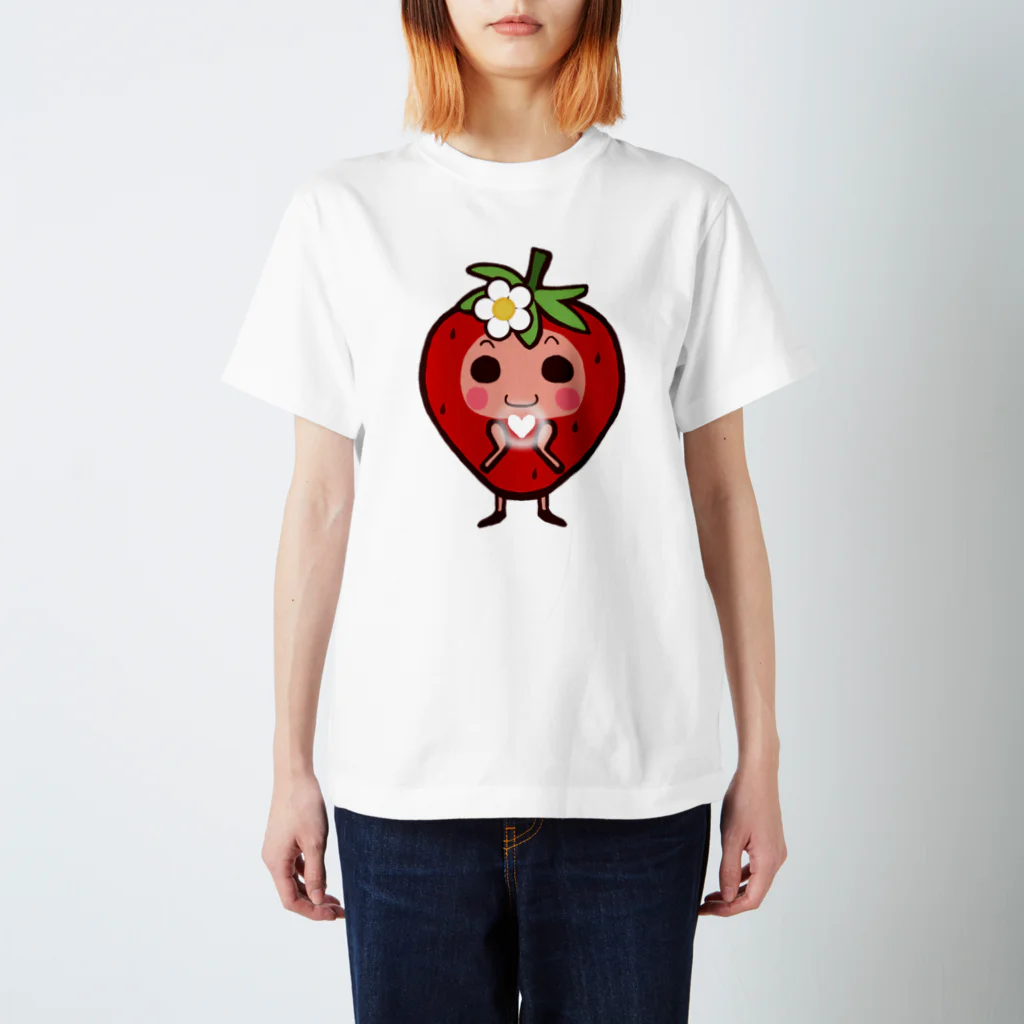 菊花のいちご🍓 Regular Fit T-Shirt