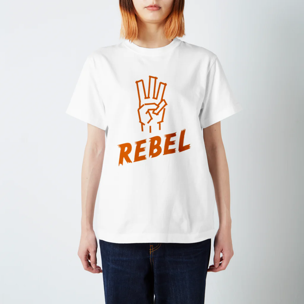 POPSRUSのCREATIVE REBEL Regular Fit T-Shirt