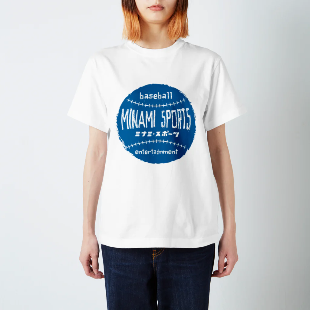 Gifut Goods Shopのミナミ・スポーツロゴ スタンダードTシャツ