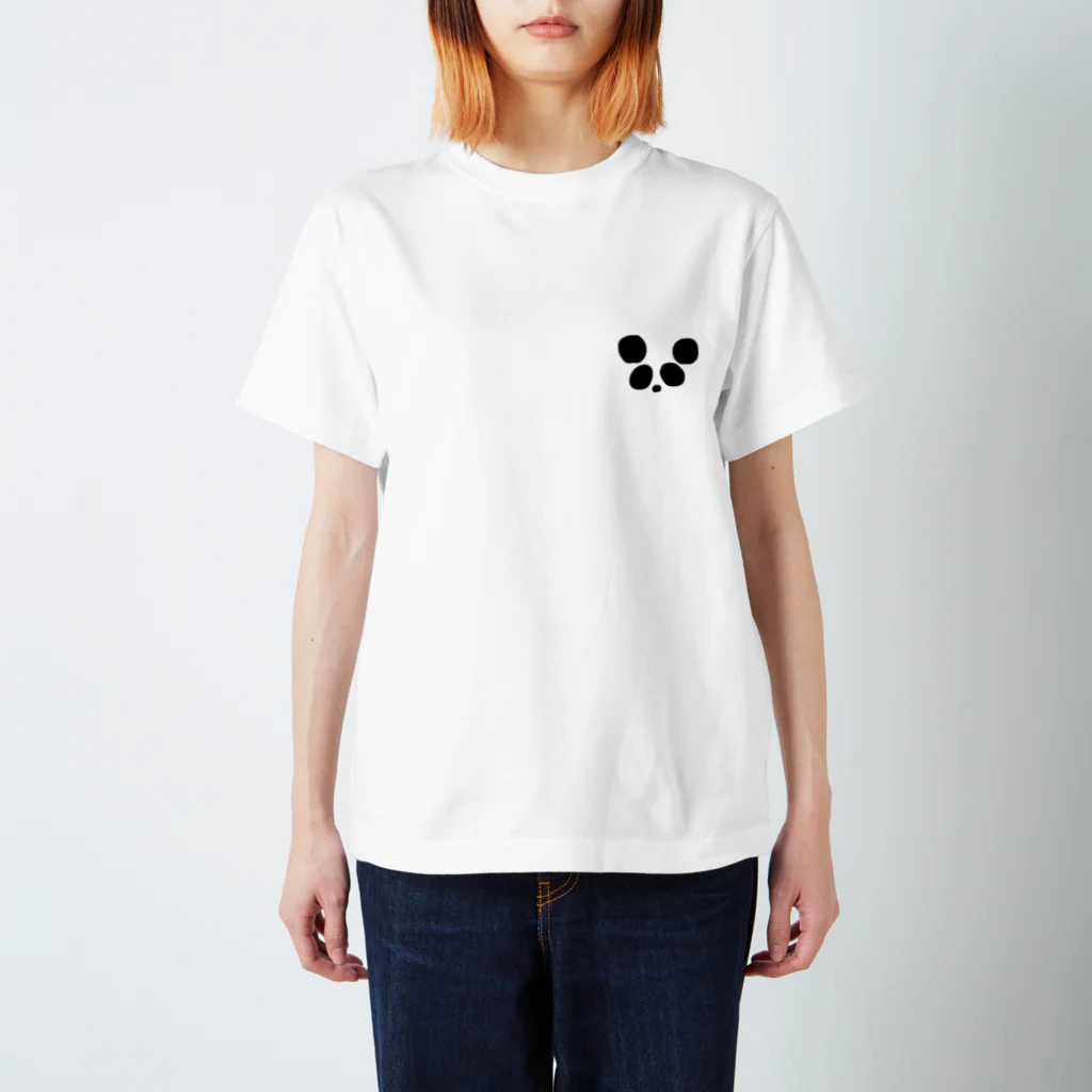 ちゃこまるのぱんだのかお Regular Fit T-Shirt