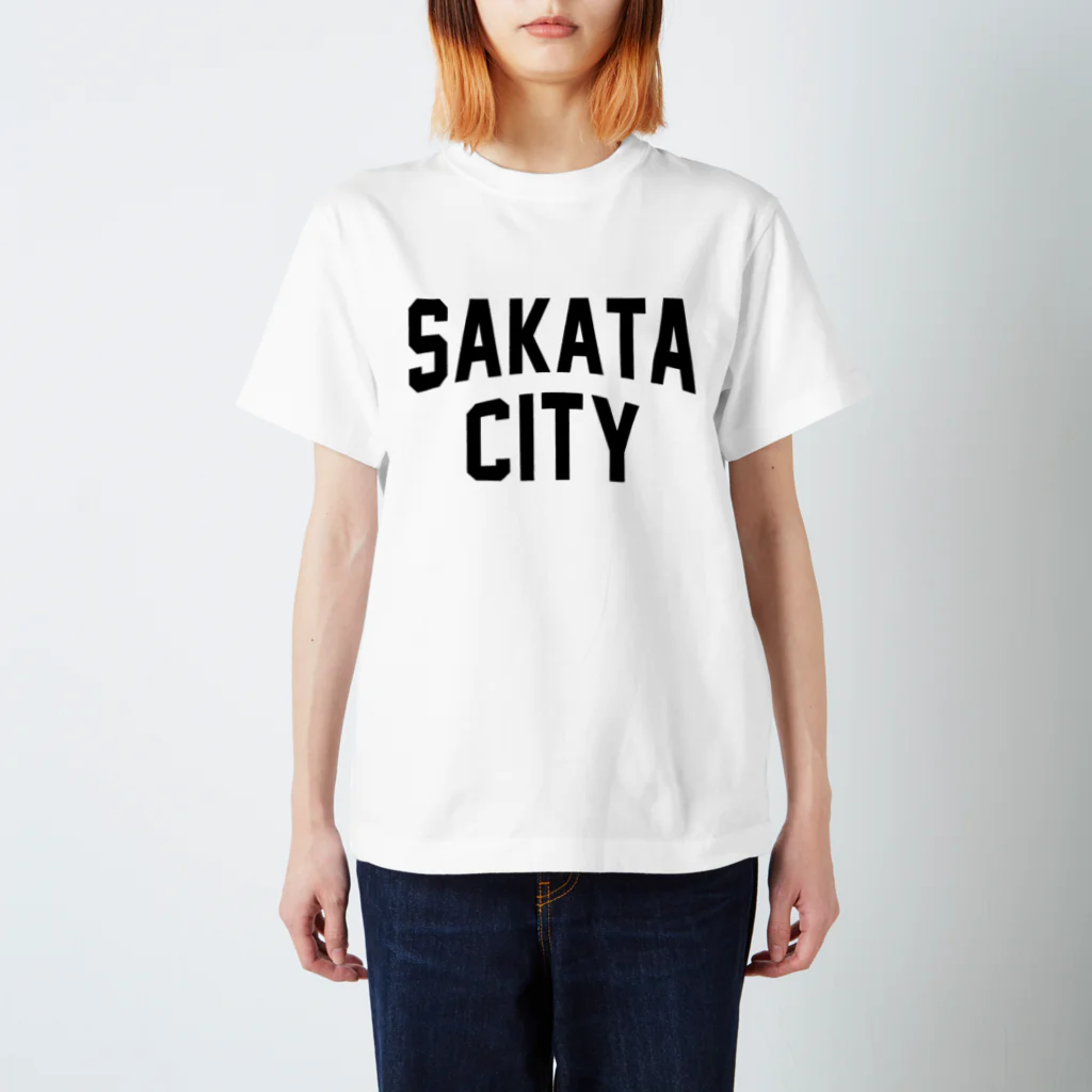 JIMOTO Wear Local Japanの酒田市 SAKATA CITY スタンダードTシャツ