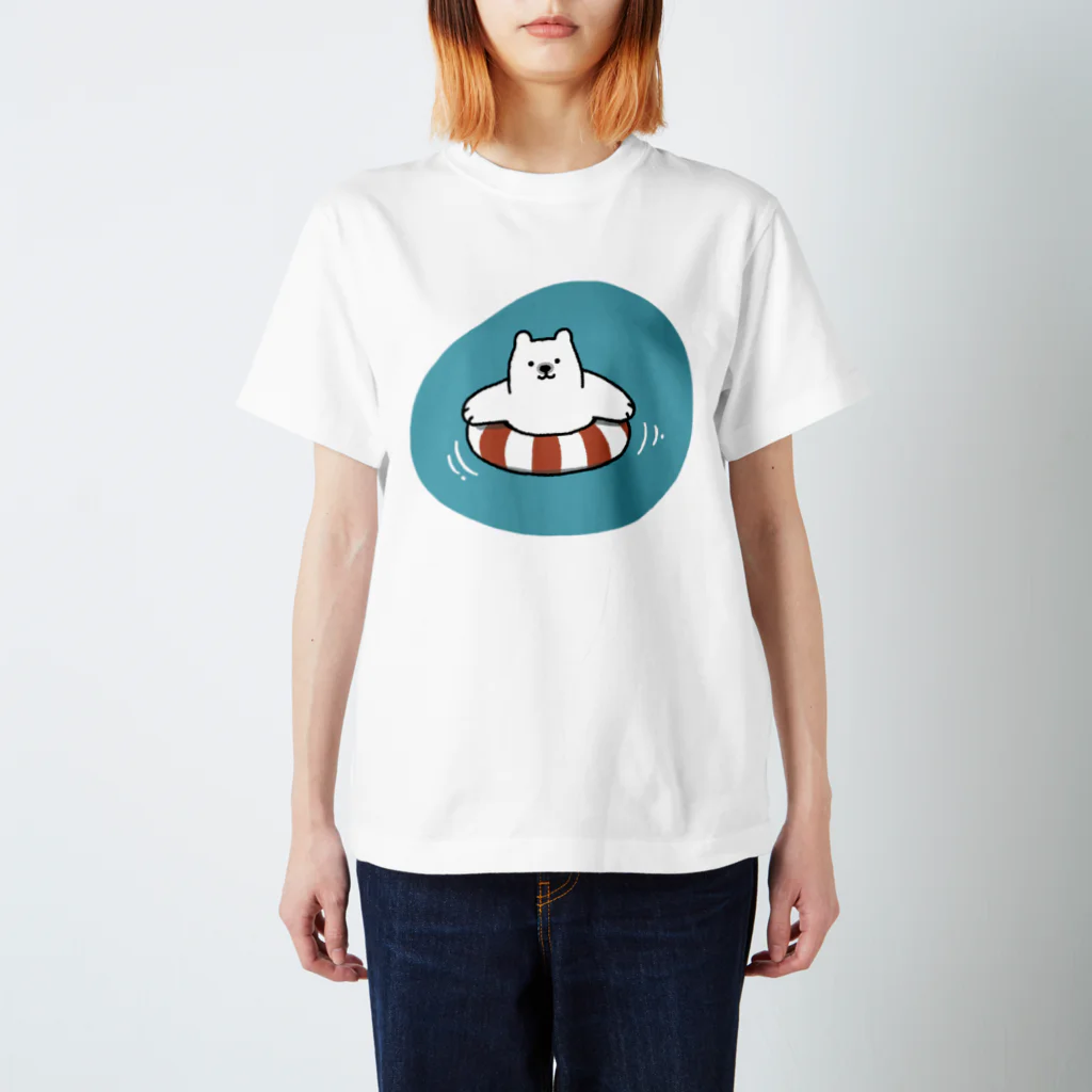 ホーリーモーリーギャラリーのぷかぷか浮かぶしろくまくん Regular Fit T-Shirt