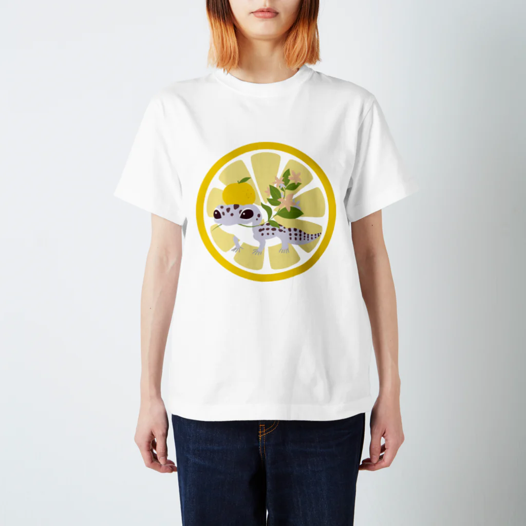 たづのレオパB Regular Fit T-Shirt