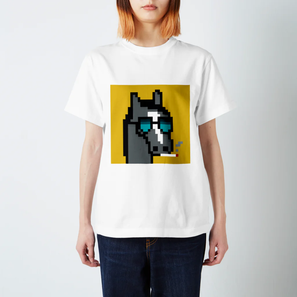 UmaJockey's ShopのHorse Punks  Regular Fit T-Shirt