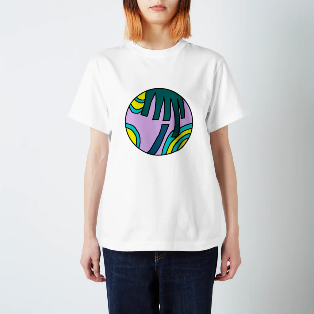 koamaのなだれる葉 Regular Fit T-Shirt