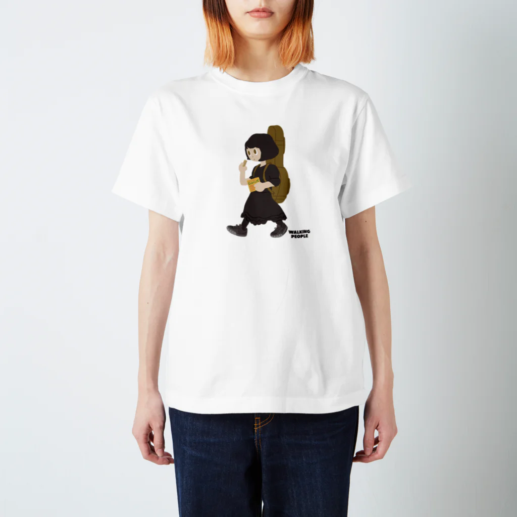 PERCENT STOREのWALKING PEOPLE NO.25 スタンダードTシャツ