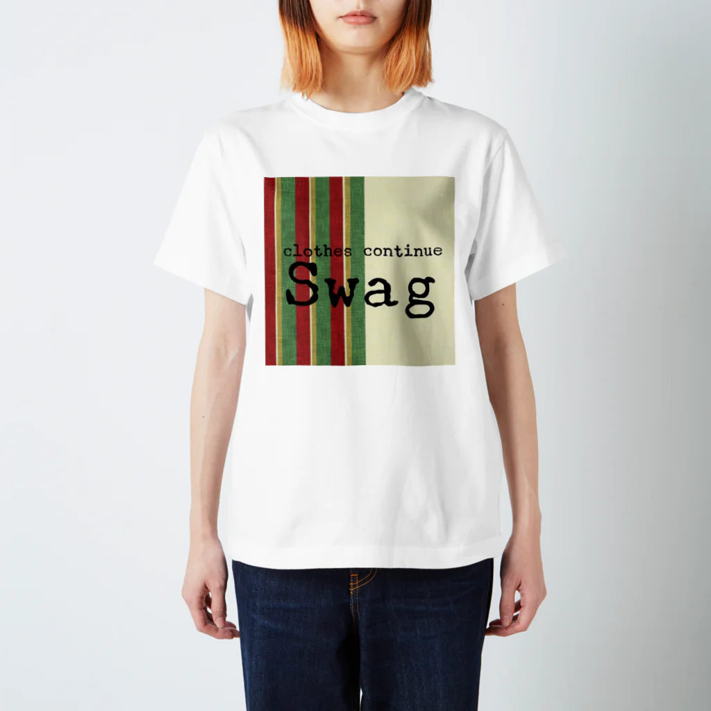 Swagのswagロゴ　Tシャツ スタンダードTシャツ