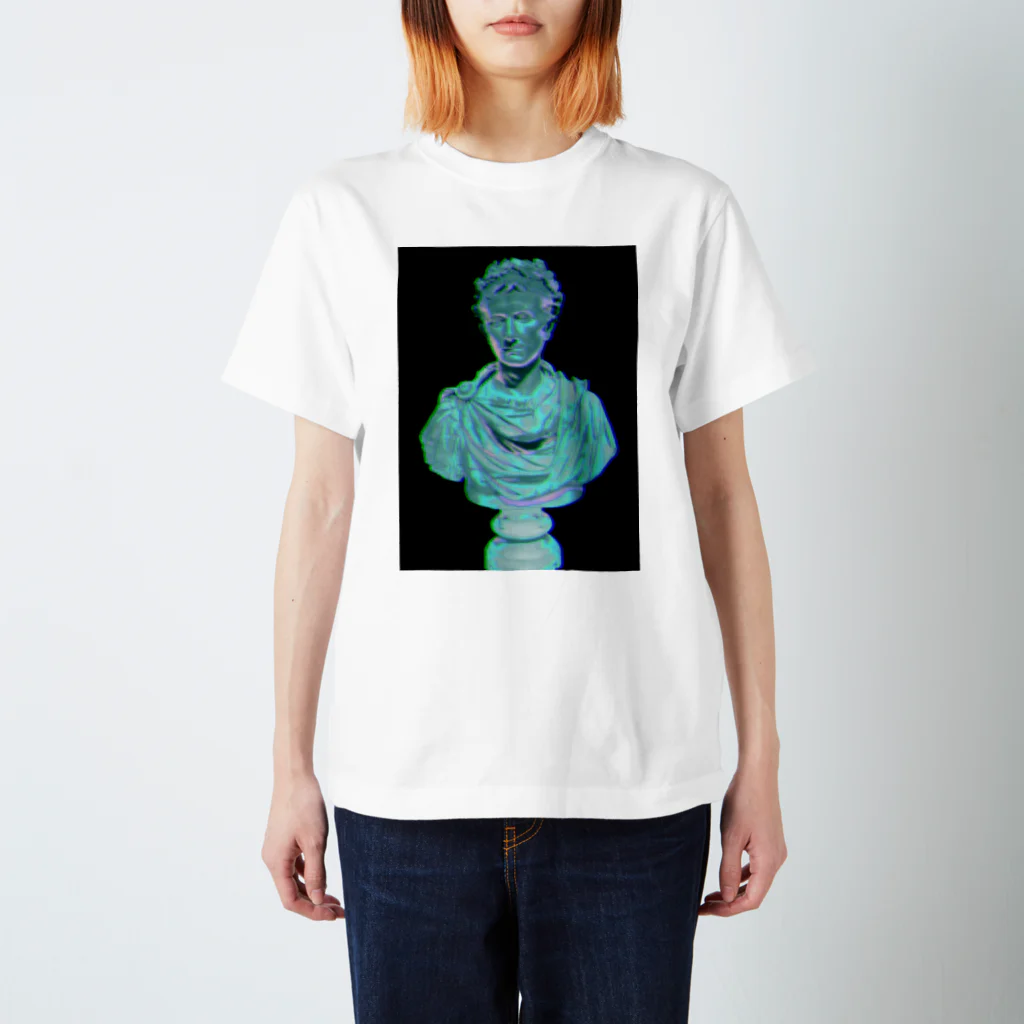 HUKUのトルソ　ホログラフィックカラー Regular Fit T-Shirt