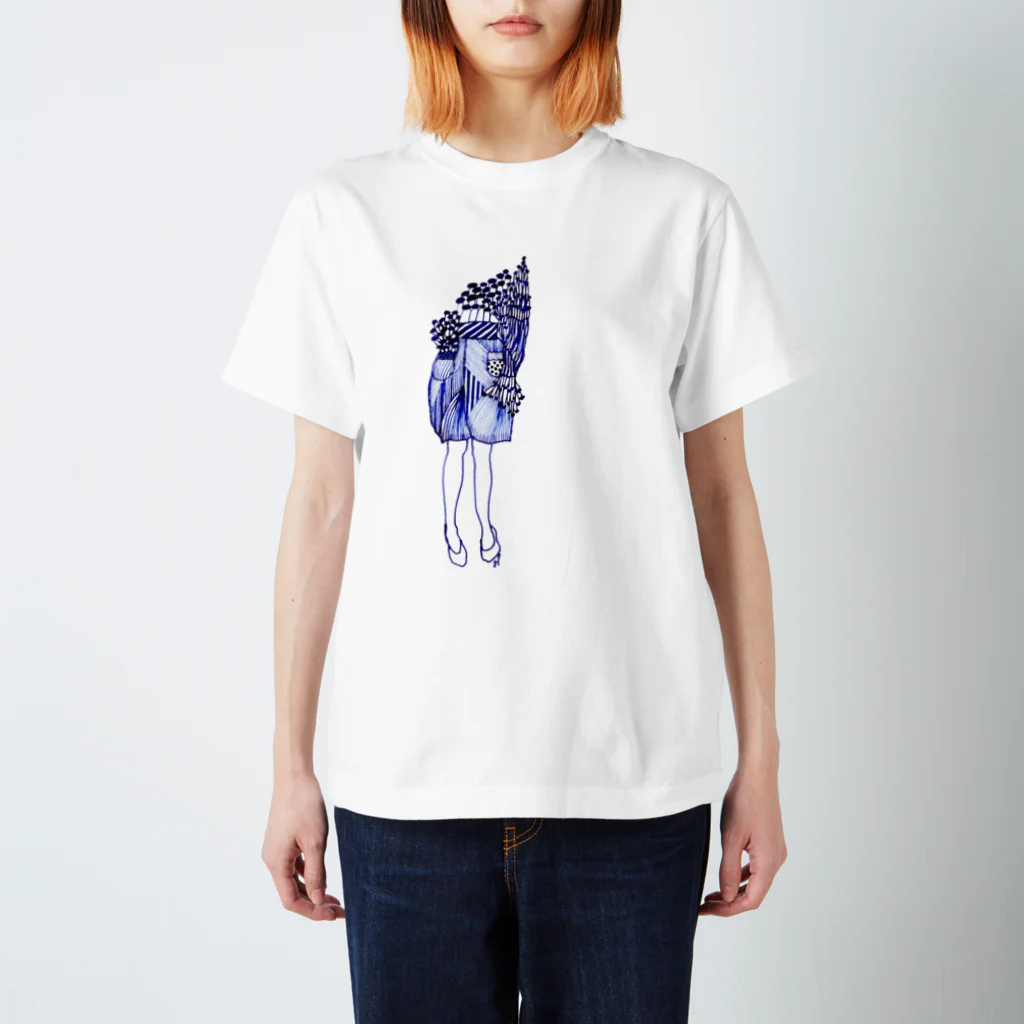 オガサワラミチの冬女夏草 Regular Fit T-Shirt