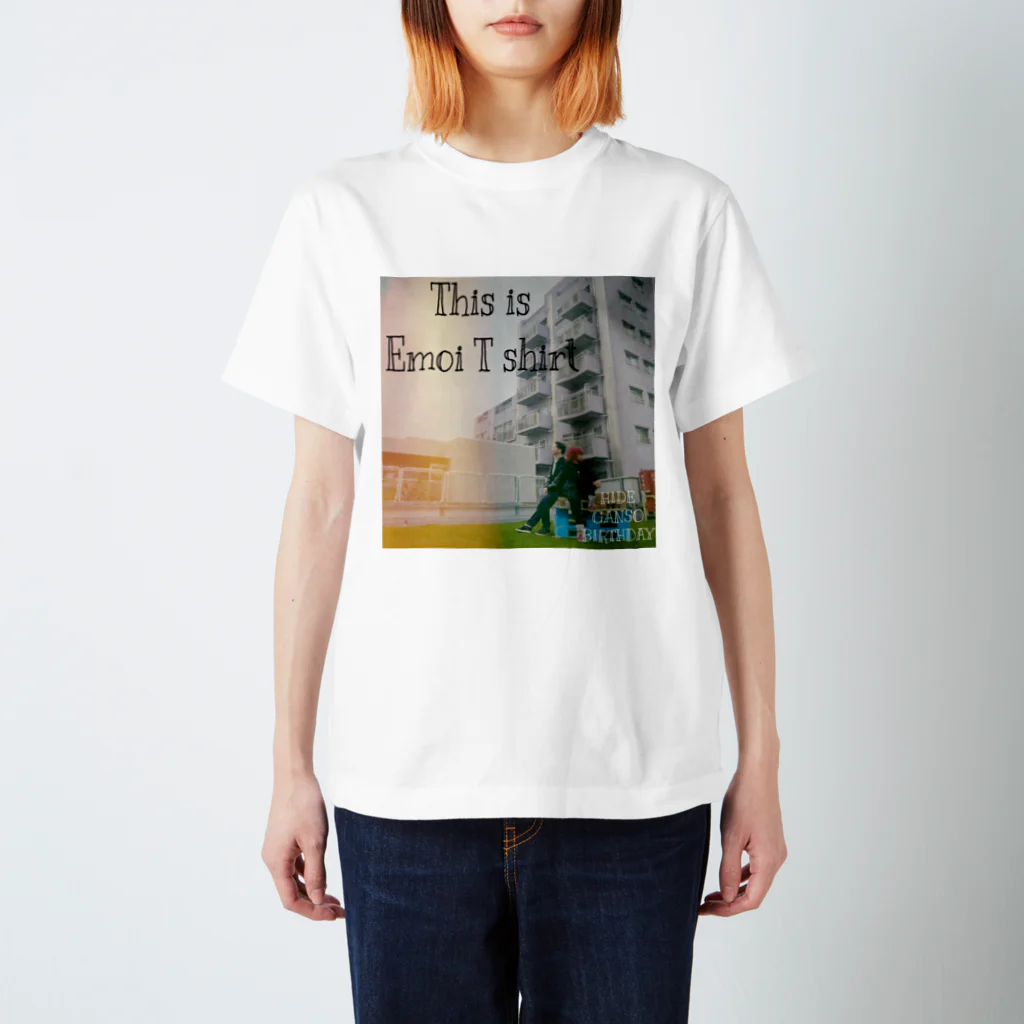 HIDEがんそ生誕SHOPのEmoi T shirt スタンダードTシャツ
