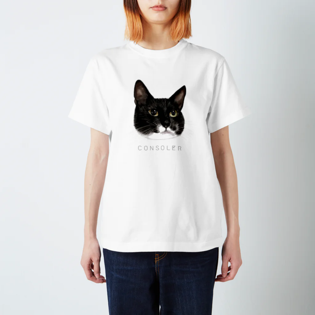 CONSOLER(コンソレ)のCONSOLER 猫 002 Regular Fit T-Shirt