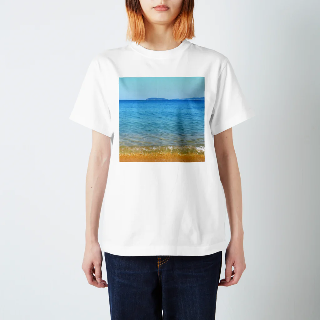 ArtWillの瀬戸内 晴天(渚) スタンダードTシャツ