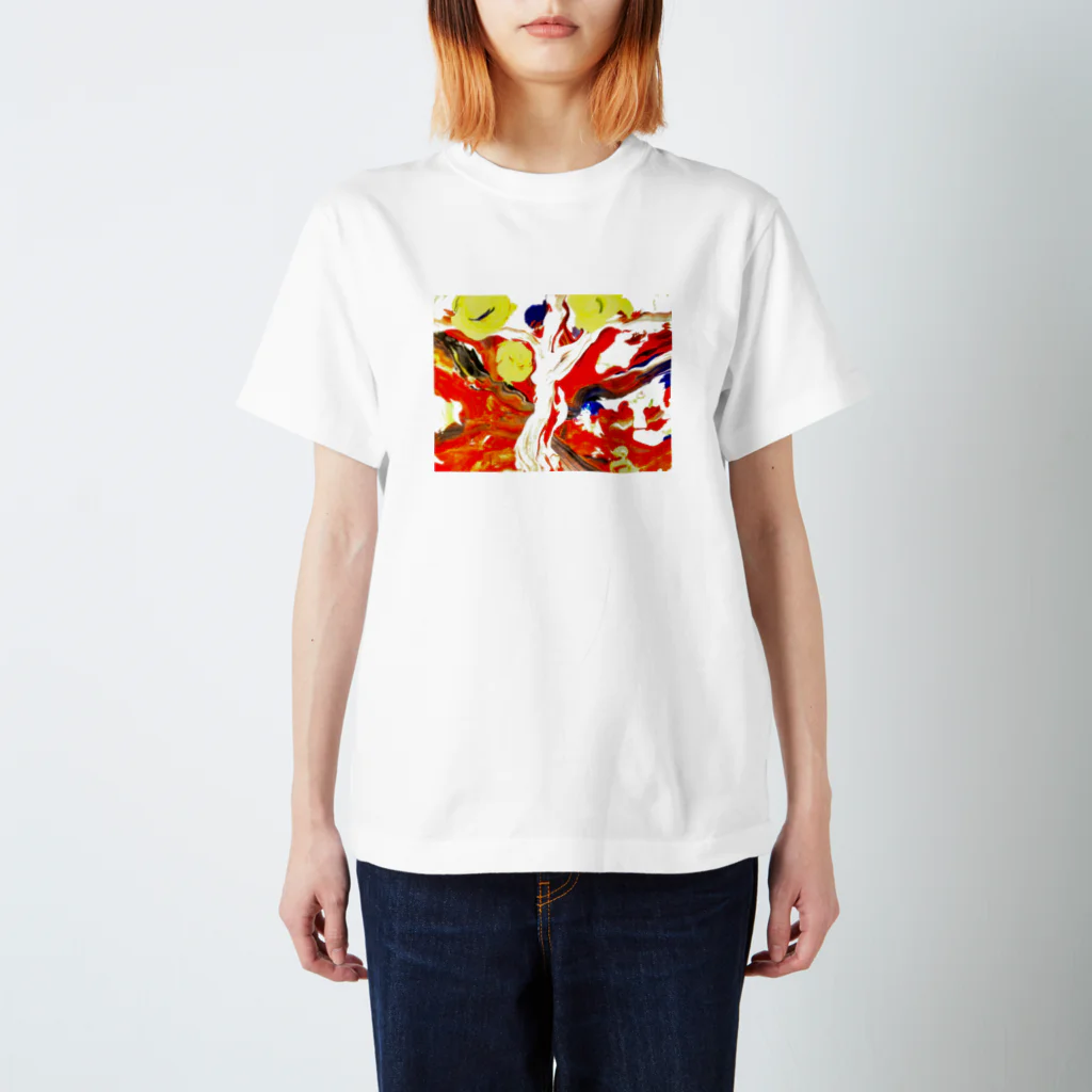 akaimagatamaのマザーアース Regular Fit T-Shirt
